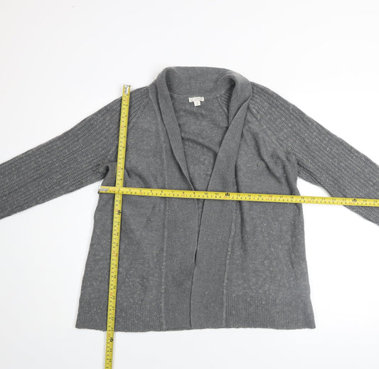 Womens UK Size M Gap Grey Cardigan Jumper