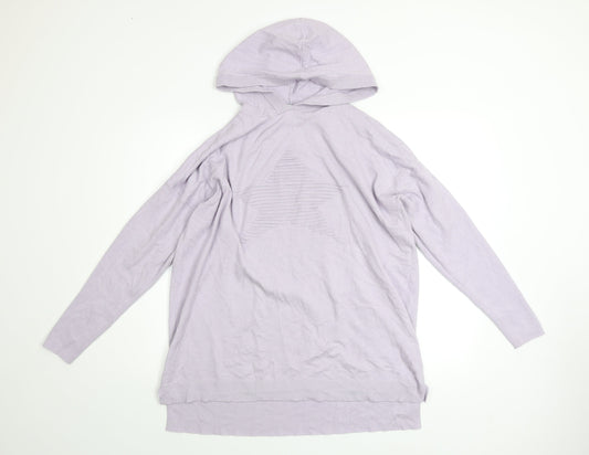 Womens UK Size S Amara Reya Purple Pullover Hoodie