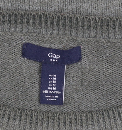 Womens UK Size M Gap Green Pullover Jumper