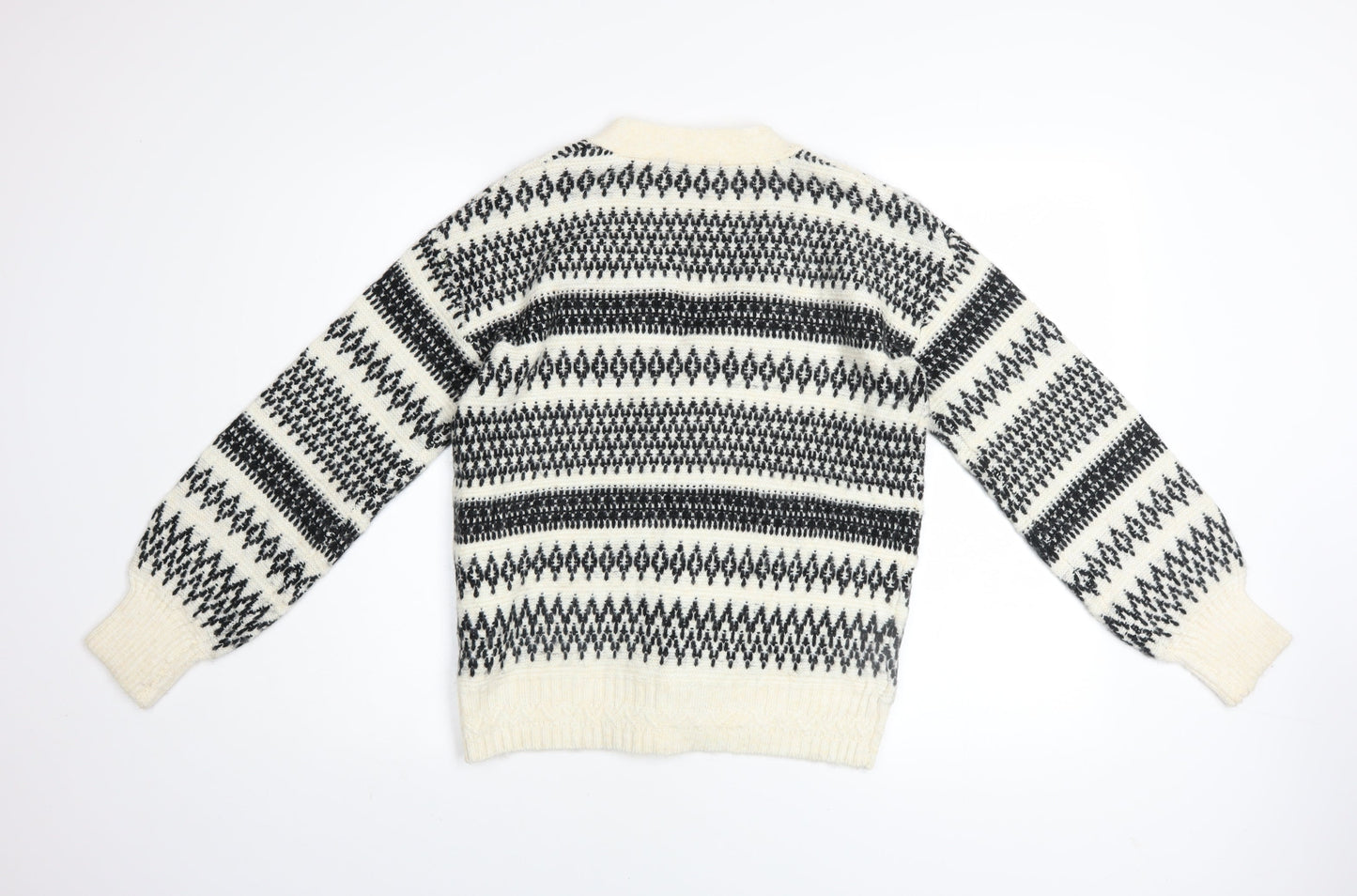 Womens UK Size XS Marks and Spencer Black Cardigan Jumper