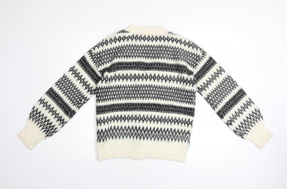 Womens UK Size XS Marks and Spencer Black Cardigan Jumper