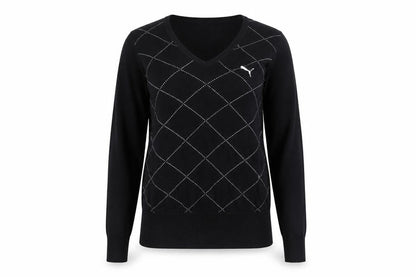 Womens UK Size 10 PUMA Black Pullover Jumper