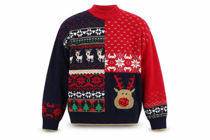 Mens UK Size M NEXT Multicoloured Pullover Jumper