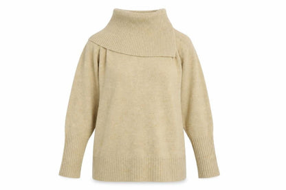 Womens UK Size 10 Topshop Beige Pullover Jumper