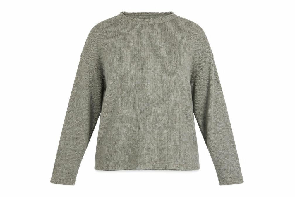 Womens UK Size 10 Zara Grey Pullover Jumper