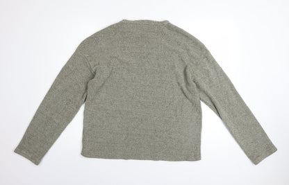 Womens UK Size 10 Zara Grey Pullover Jumper