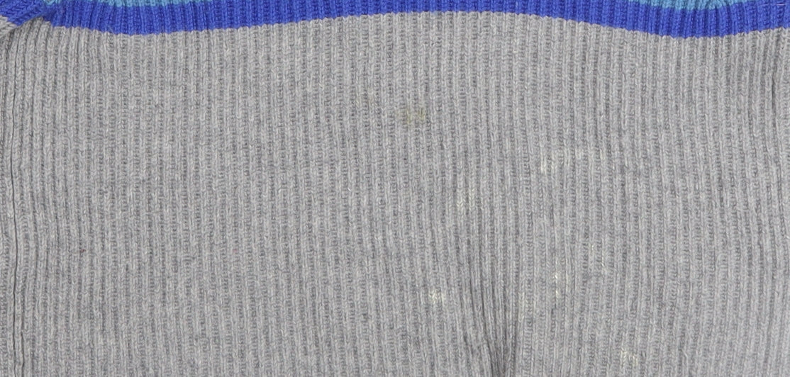 Girls UK Size 9-10 Years Johnnie B Grey Pullover Jumper