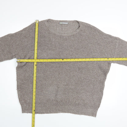 Womens UK Size 14 Marks and Spencer Beige Pullover Jumper