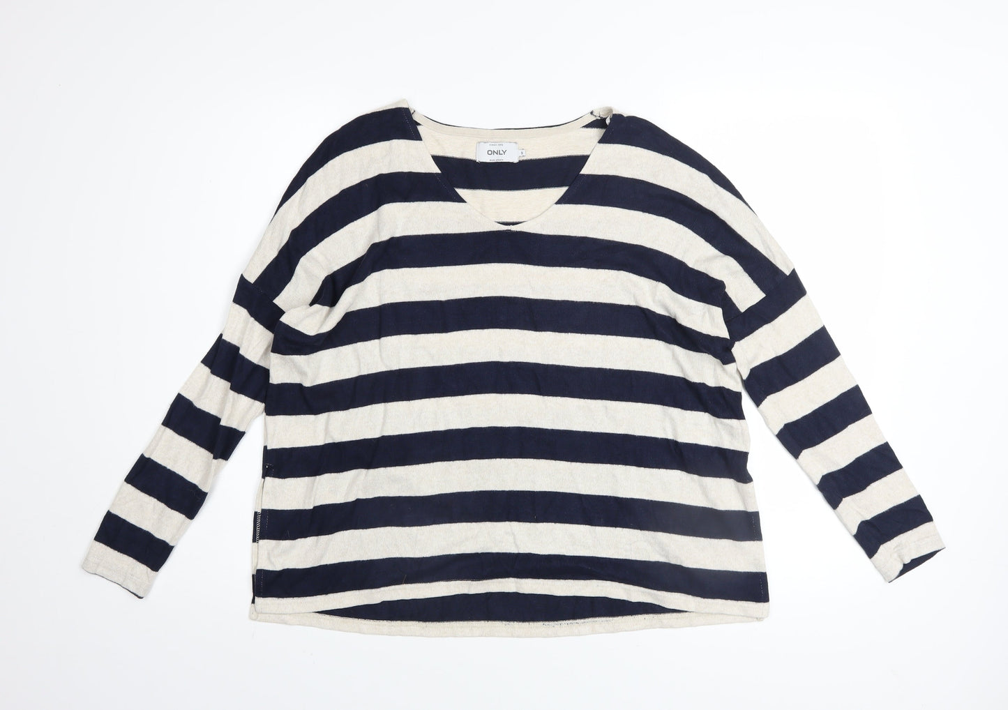 Womens UK Size S Only Blue Pullover Jumper