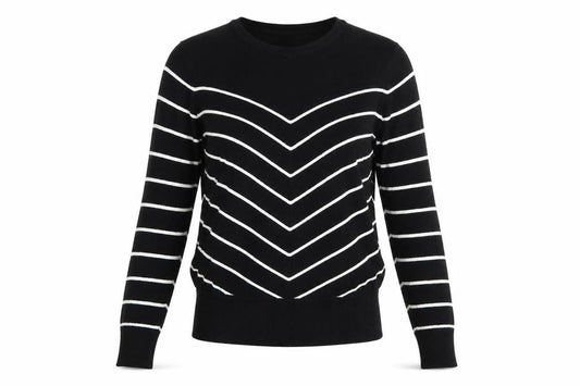 Womens UK Size S Wardrobe Black Pullover Jumper