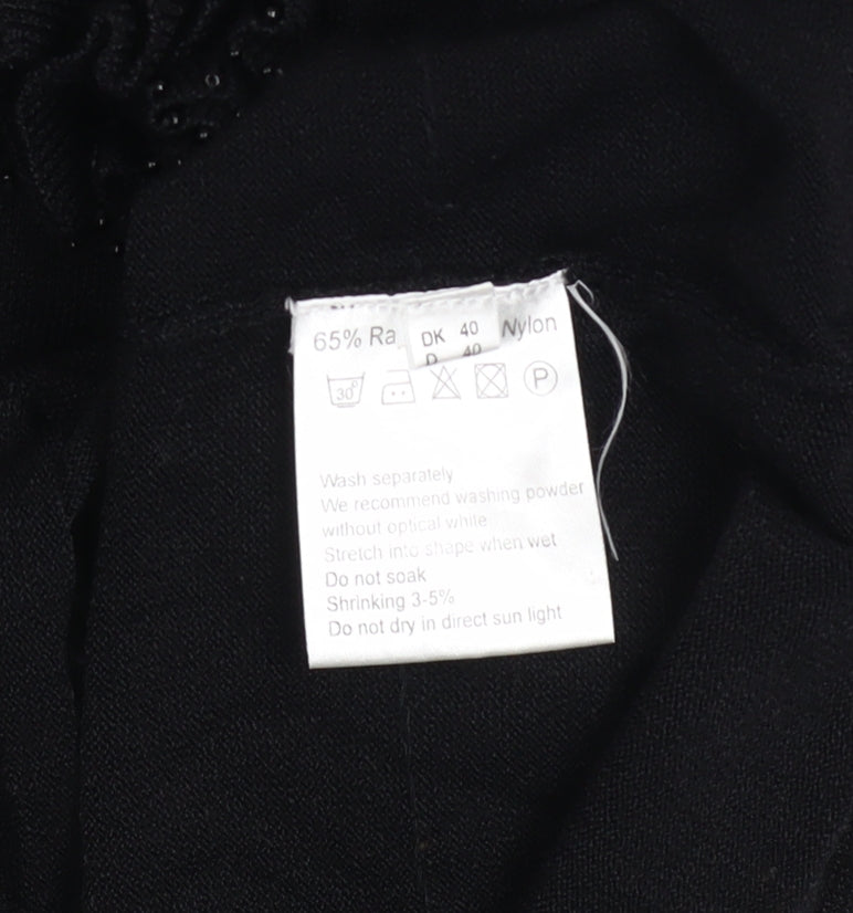Womens UK Size L Kello Black Camisole Tank