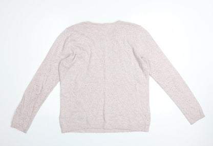 Womens UK Size 14 RJR John Rocha Pink Pullover Jumper