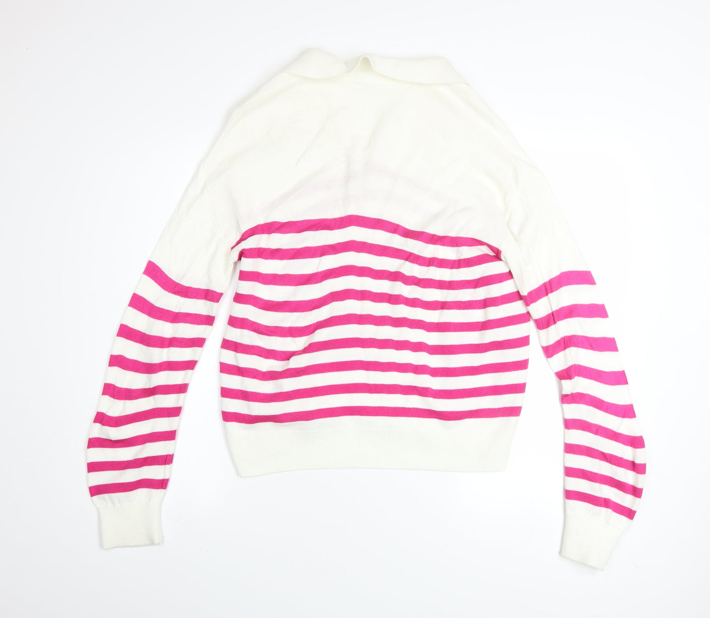 Womens UK Size 10 M&Co Multicoloured Pullover Jumper