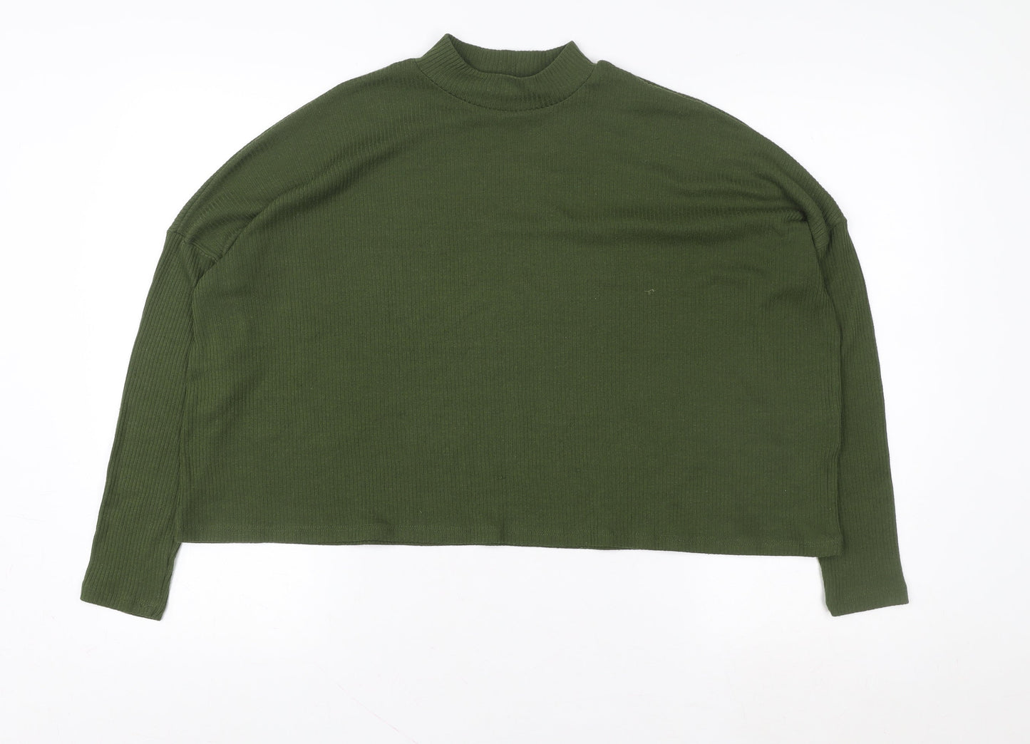 Womens UK Size 12 Divided by H&M Green Pullover Sweatshirt