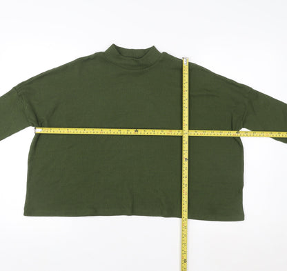 Womens UK Size 12 Divided by H&M Green Pullover Sweatshirt