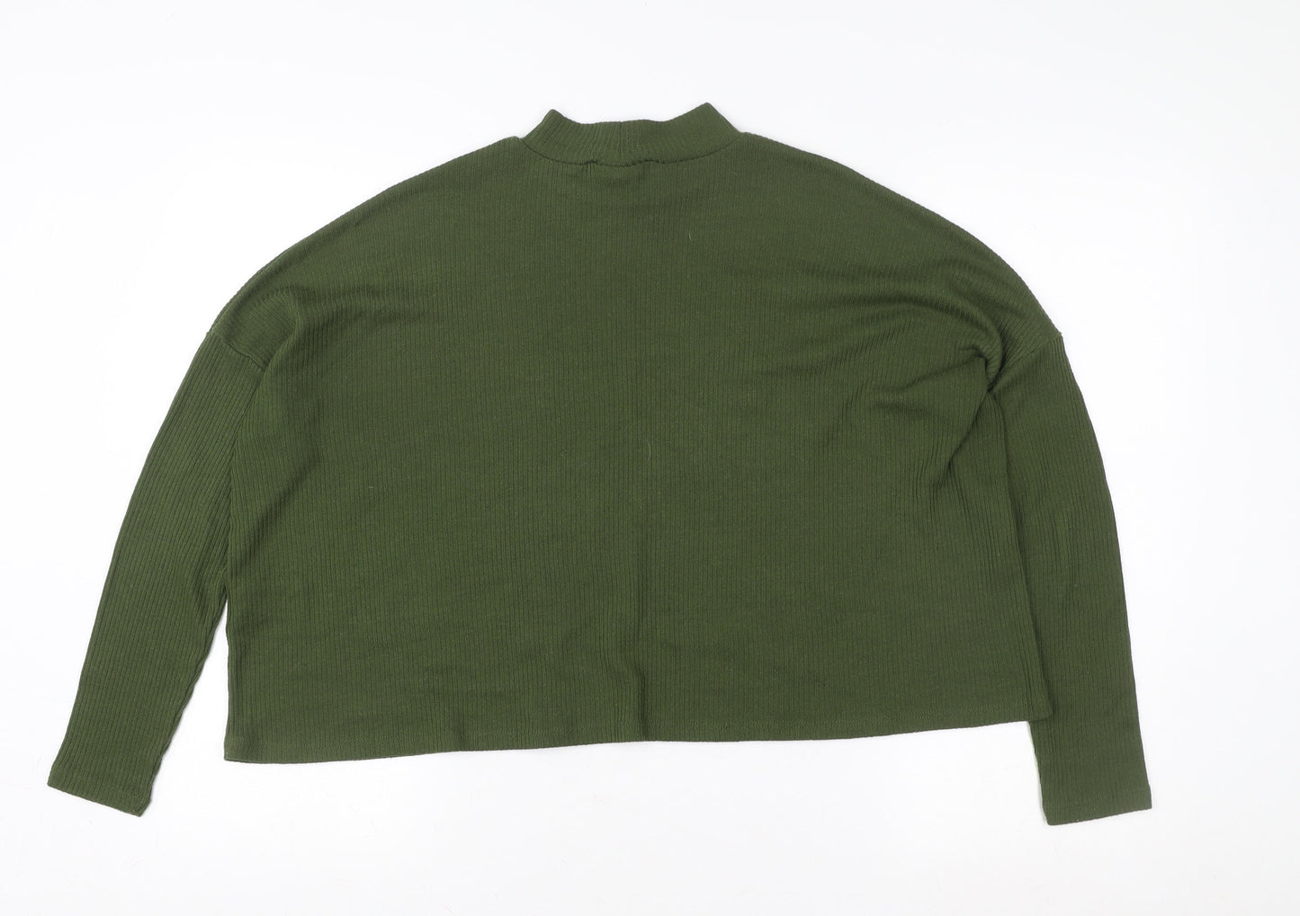Womens UK Size 12 Divided by H&M Green Pullover Sweatshirt