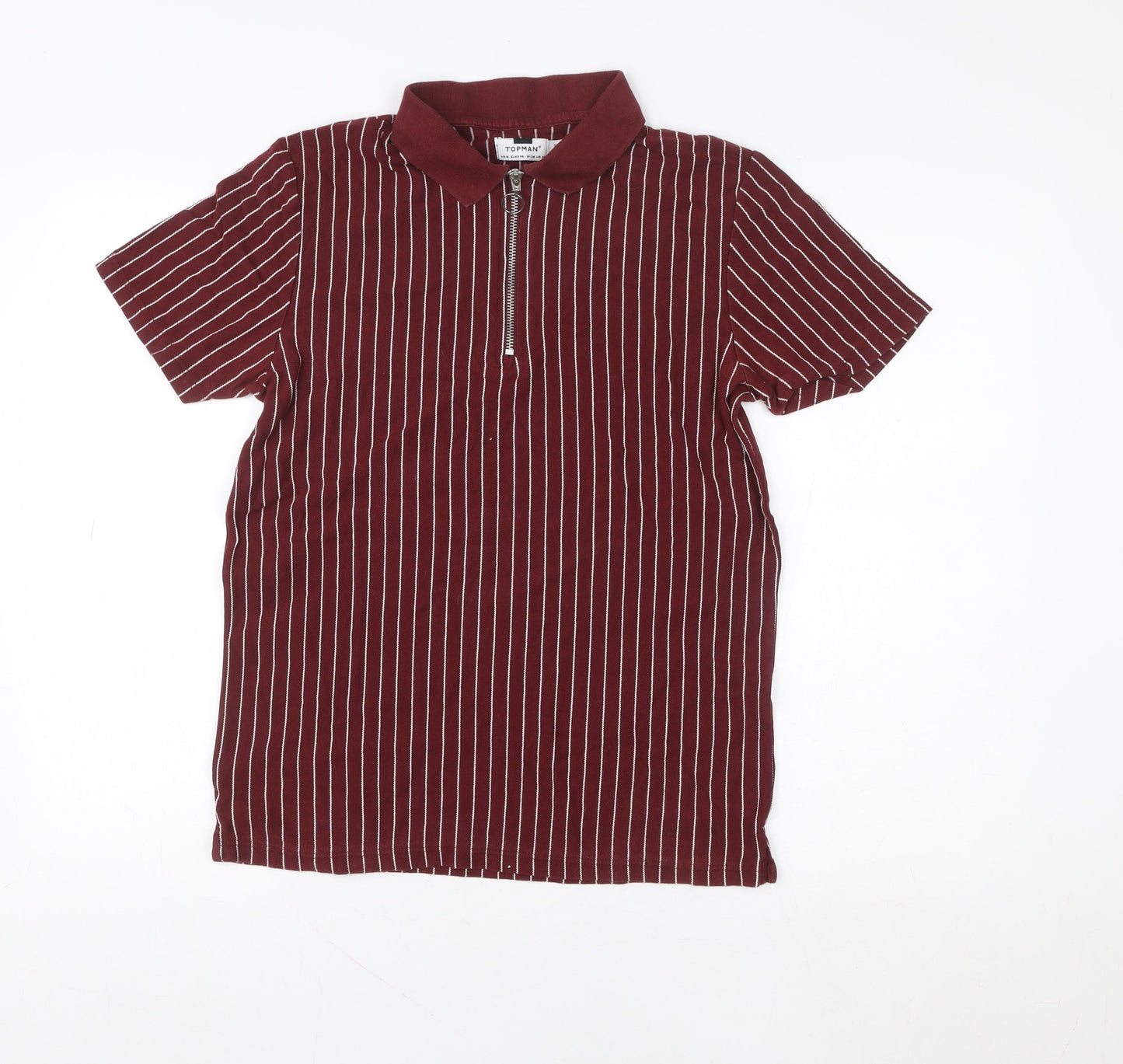 Mens UK Size M Topman Red  T-Shirt