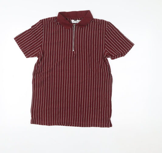 Mens UK Size M Topman Red  T-Shirt