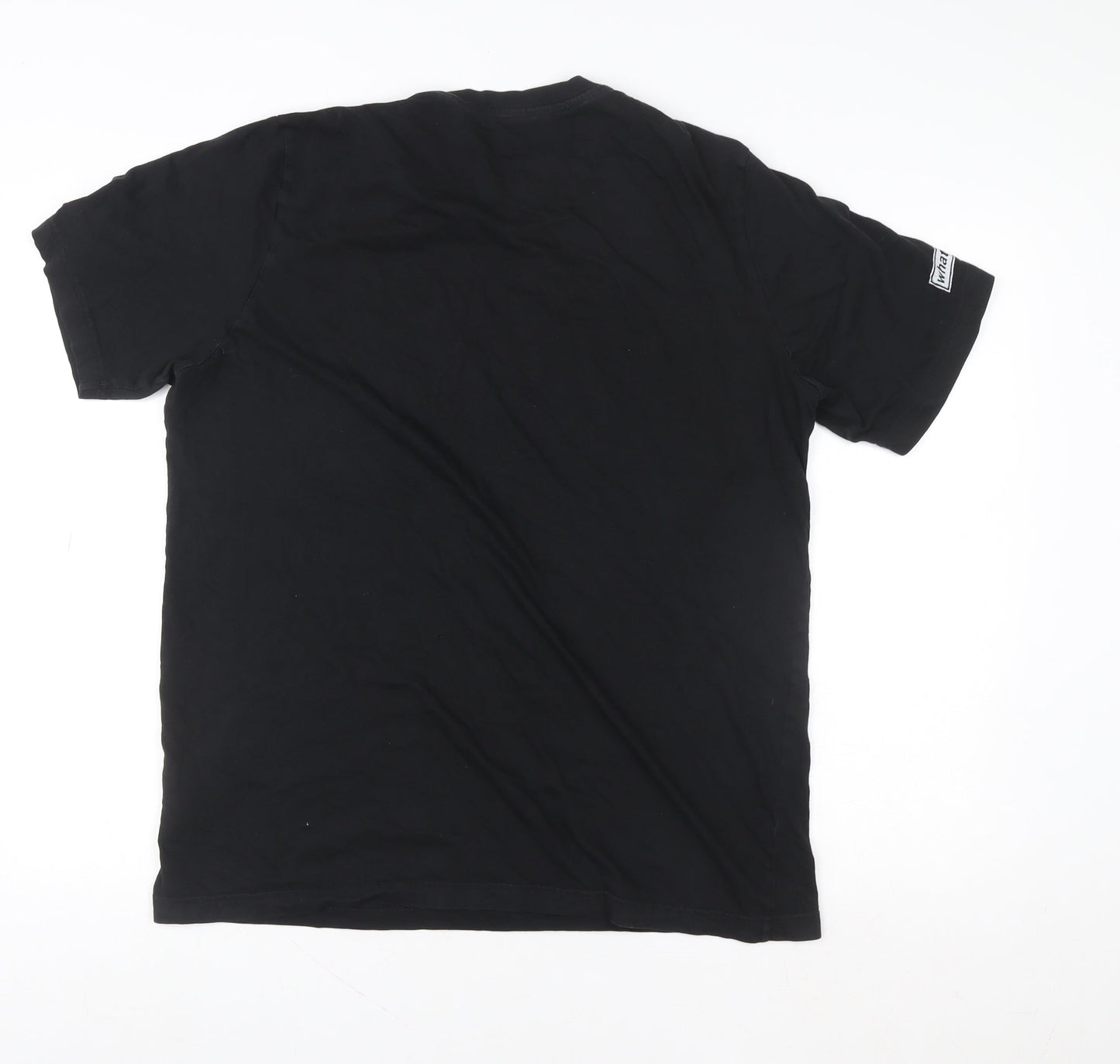 Mens UK Size L adidas Black  T-Shirt