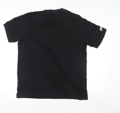 Mens UK Size L adidas Black  T-Shirt