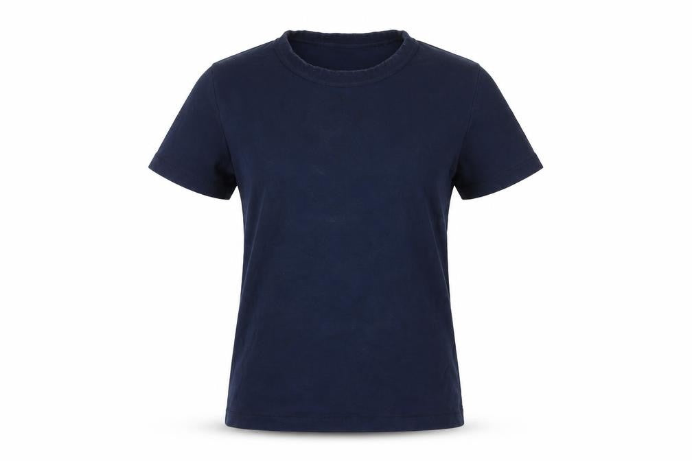 Womens UK Size XS Uniqlo Blue Basic T-Shirt