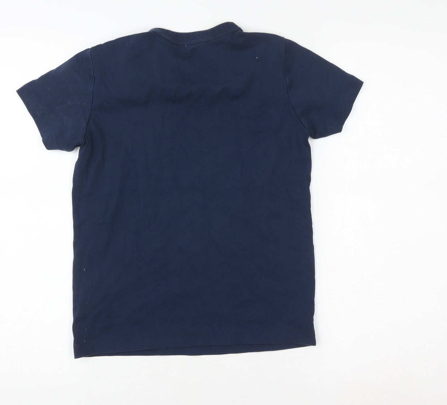 Womens UK Size XS Uniqlo Blue Basic T-Shirt