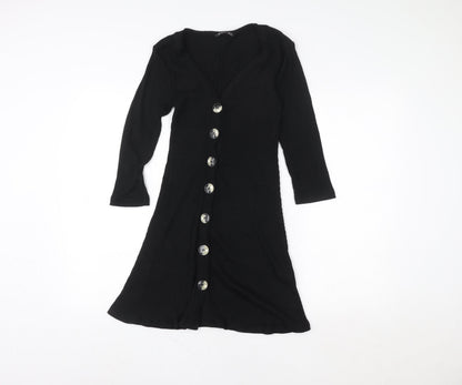 Womens UK Size 8 Stradivarius Fit & Flare Dress