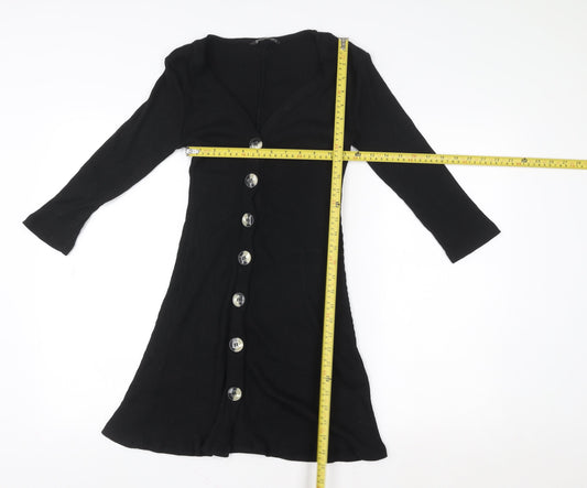 Womens UK Size 8 Stradivarius Fit & Flare Dress
