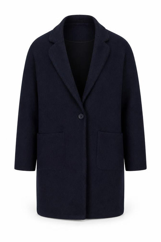 Mens UK Size 44 Marks and Spencer Blue Basic Jacket