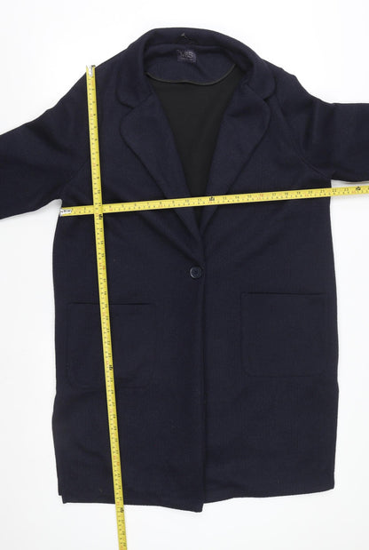 Mens UK Size 44 Marks and Spencer Blue Basic Jacket