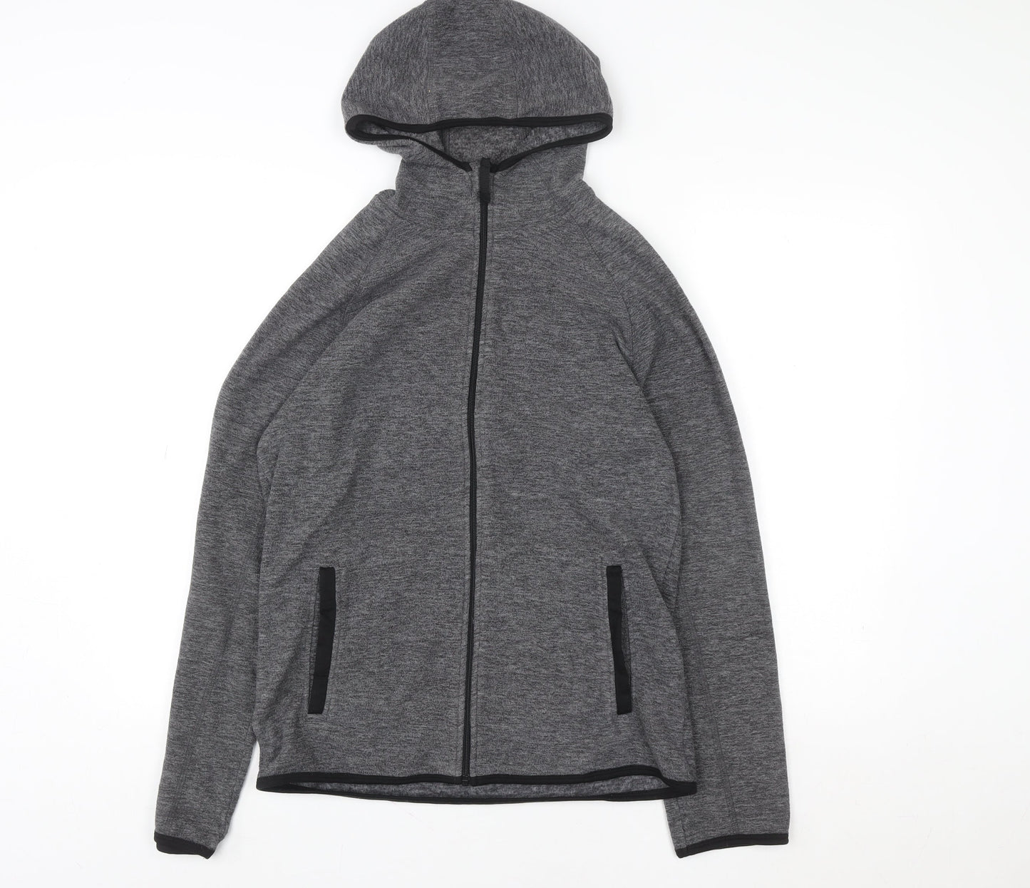 Womens UK Size XS Mountain Warehouse Grey Full Zip Hoodie