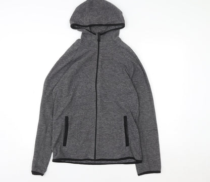 Womens UK Size XS Mountain Warehouse Grey Full Zip Hoodie