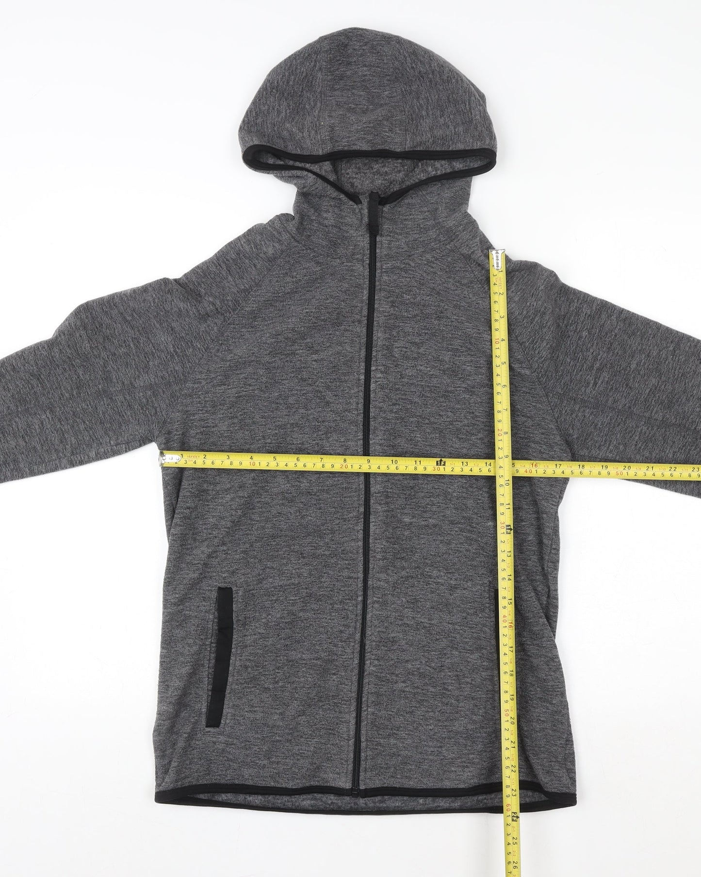 Womens UK Size XS Mountain Warehouse Grey Full Zip Hoodie