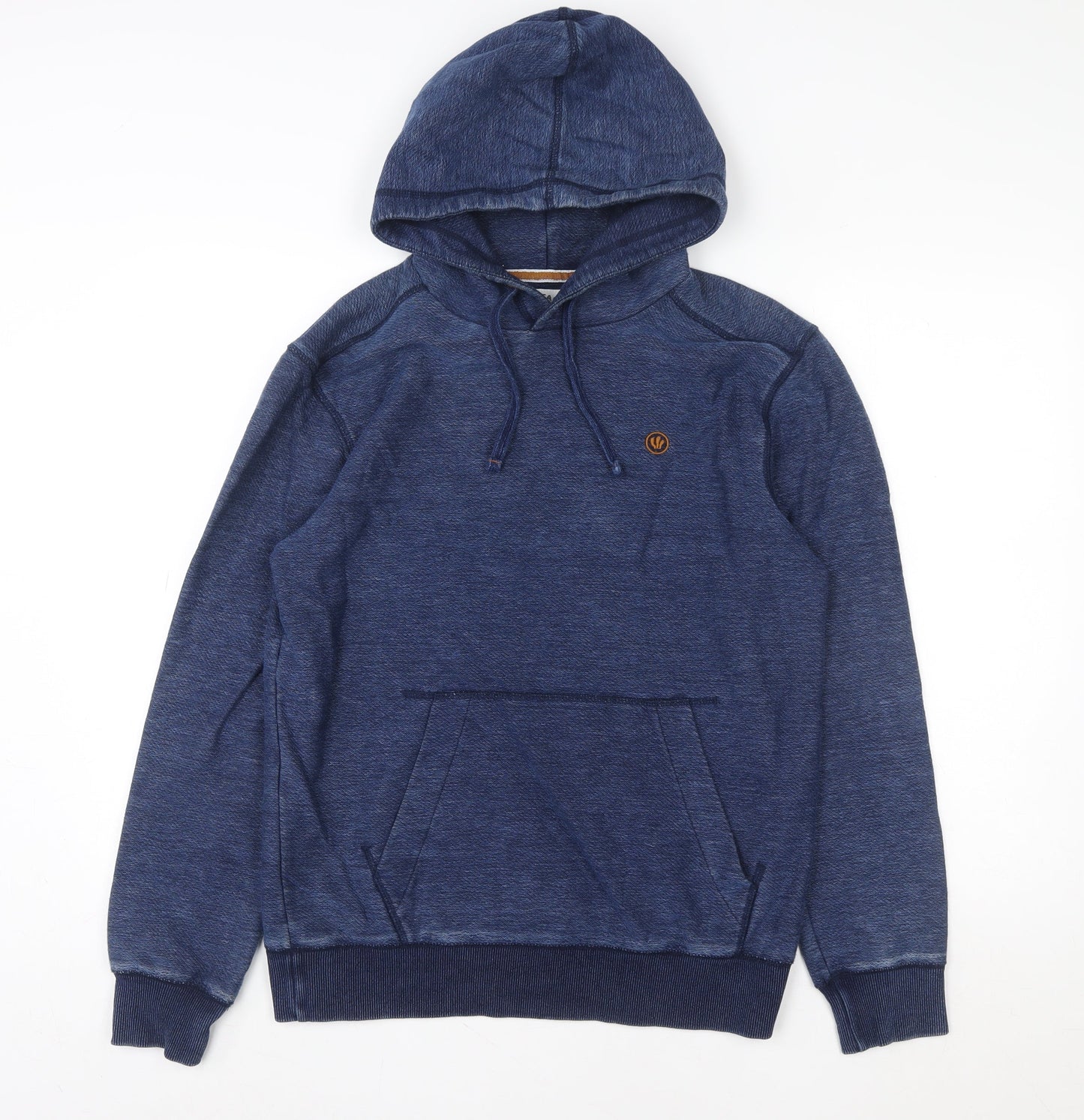 Womens UK Size S Fat Face Blue Pullover Hoodie