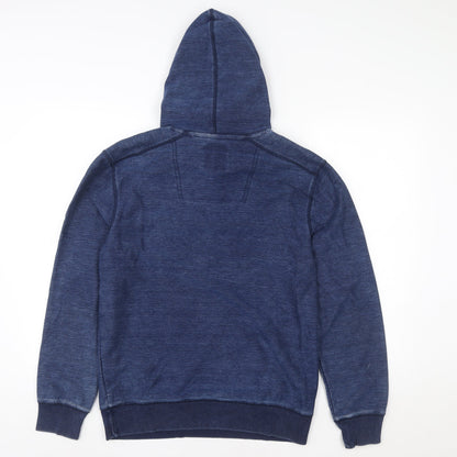 Womens UK Size S Fat Face Blue Pullover Hoodie