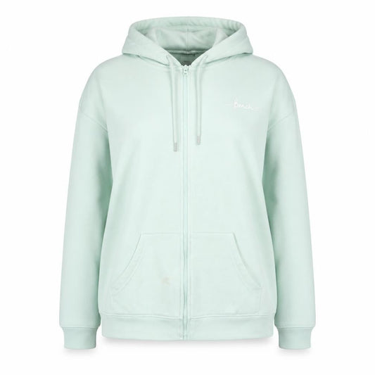 Womens UK Size L Bench Green Full Zip Hoodie