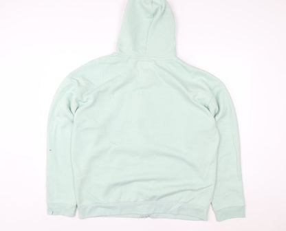Womens UK Size L Bench Green Full Zip Hoodie