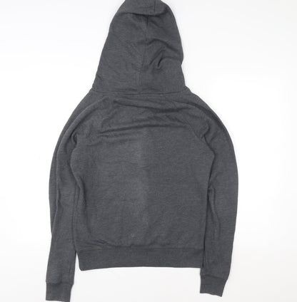 Womens UK Size S Victoria's Secret PINK Grey Pullover Hoodie