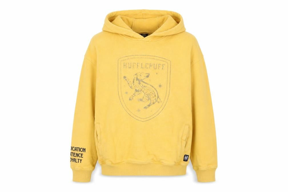 Boys UK Size 10-11 Years Marks and Spencer Yellow Pullover Hoodie