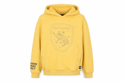Boys UK Size 10-11 Years Marks and Spencer Yellow Pullover Hoodie
