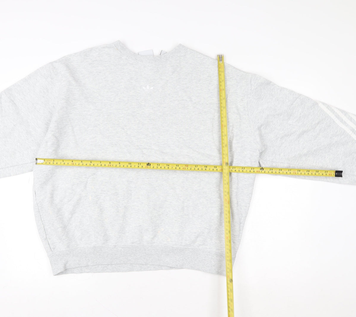 Mens UK Size L adidas Grey Pullover Sweatshirt