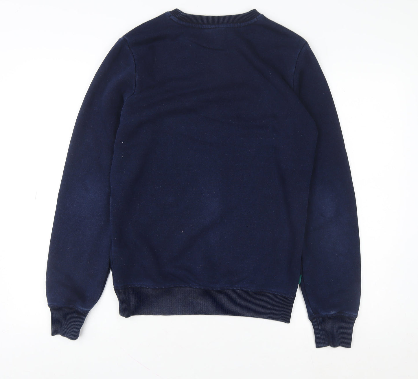 Mens UK Size XS Superdry Blue Pullover Sweatshirt