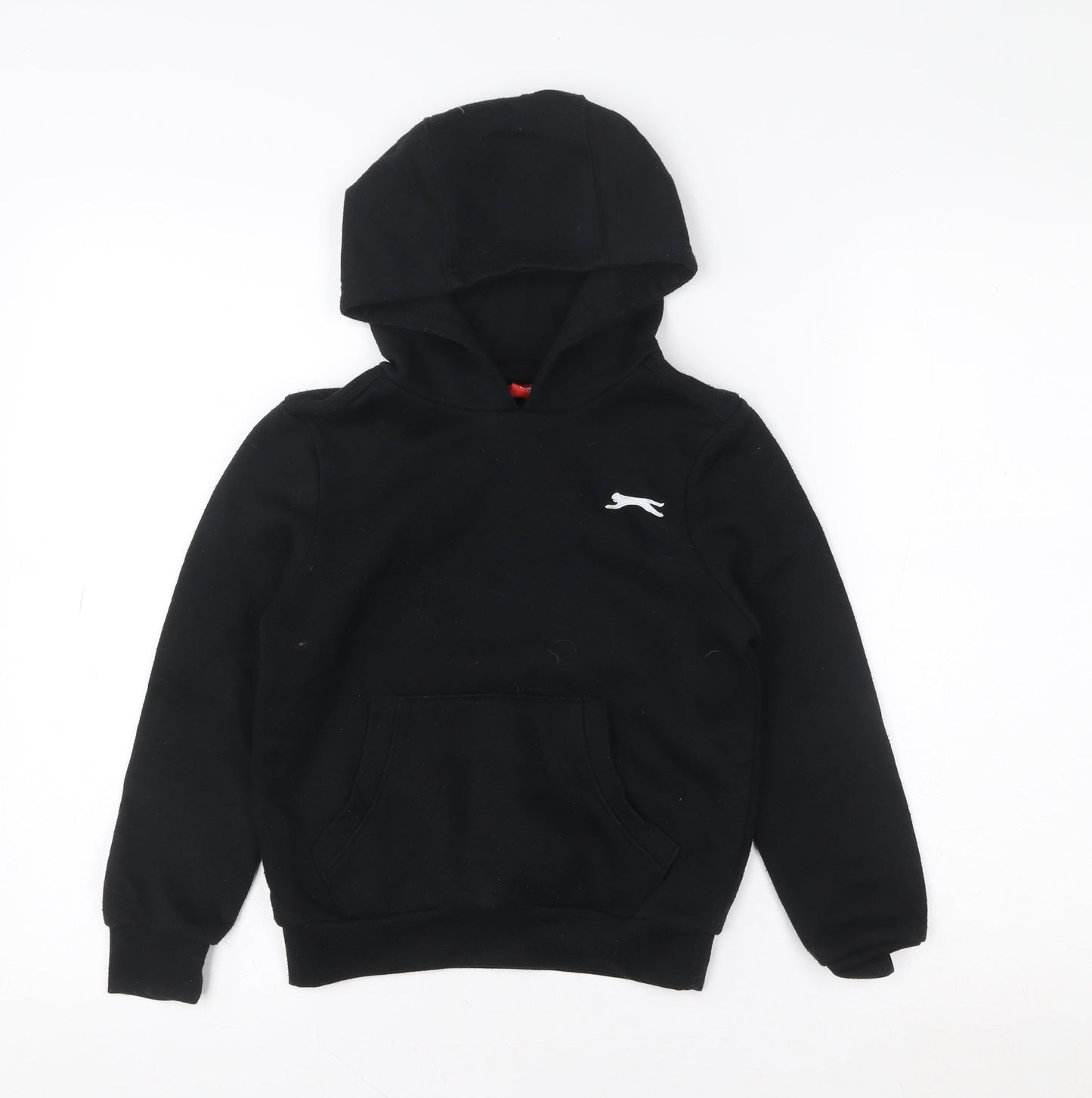 Boys UK Size 7-8 Years Slazenger Black Pullover Hoodie
