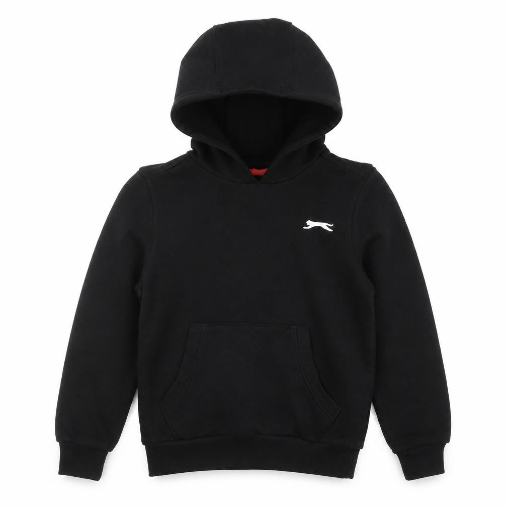 Boys UK Size 7-8 Years Slazenger Black Pullover Hoodie