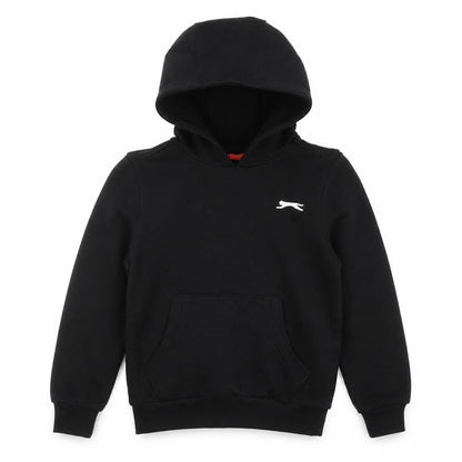 Boys UK Size 7-8 Years Slazenger Black Pullover Hoodie