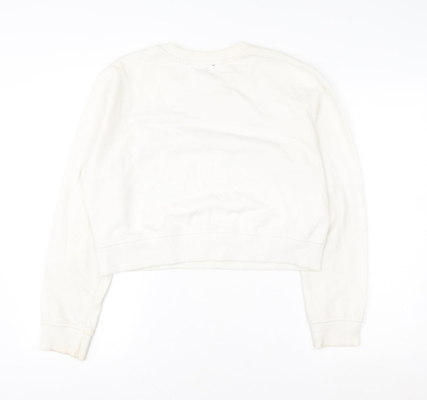 Womens UK Size 14 New Look Ivory Pullover Sweatshirt