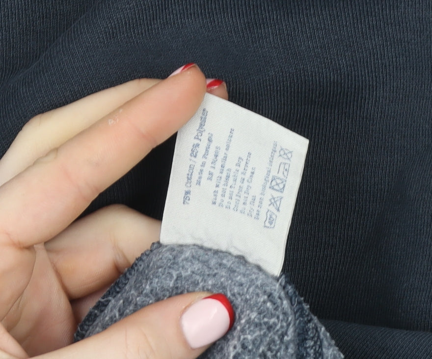 Womens UK Size S Jack Wills Blue Pullover Hoodie