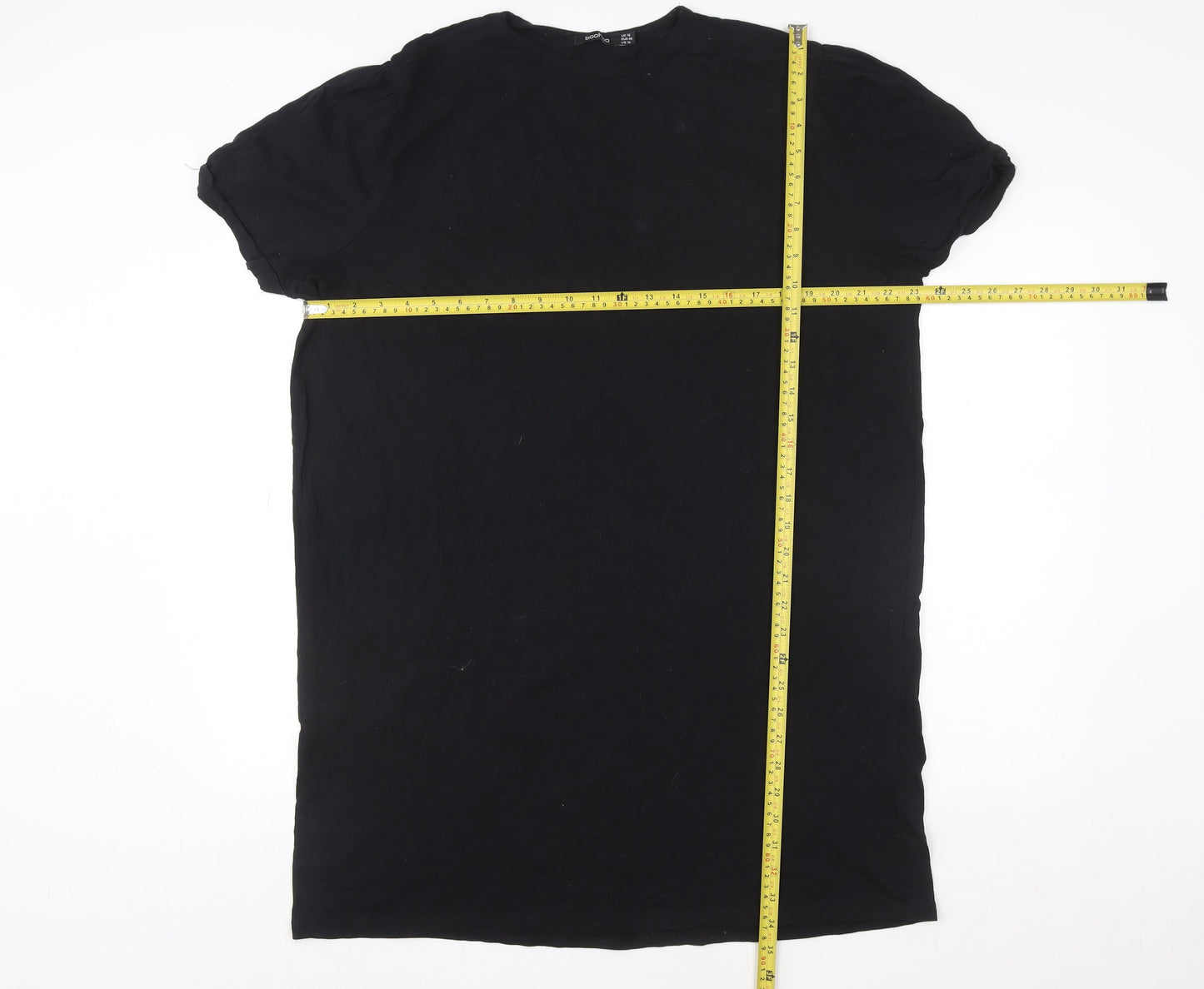 Mens UK Size L Boohoo Black  T-Shirt
