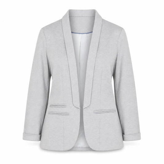 Womens UK Size 6 Miss Selfridge Grey Basic Jacket