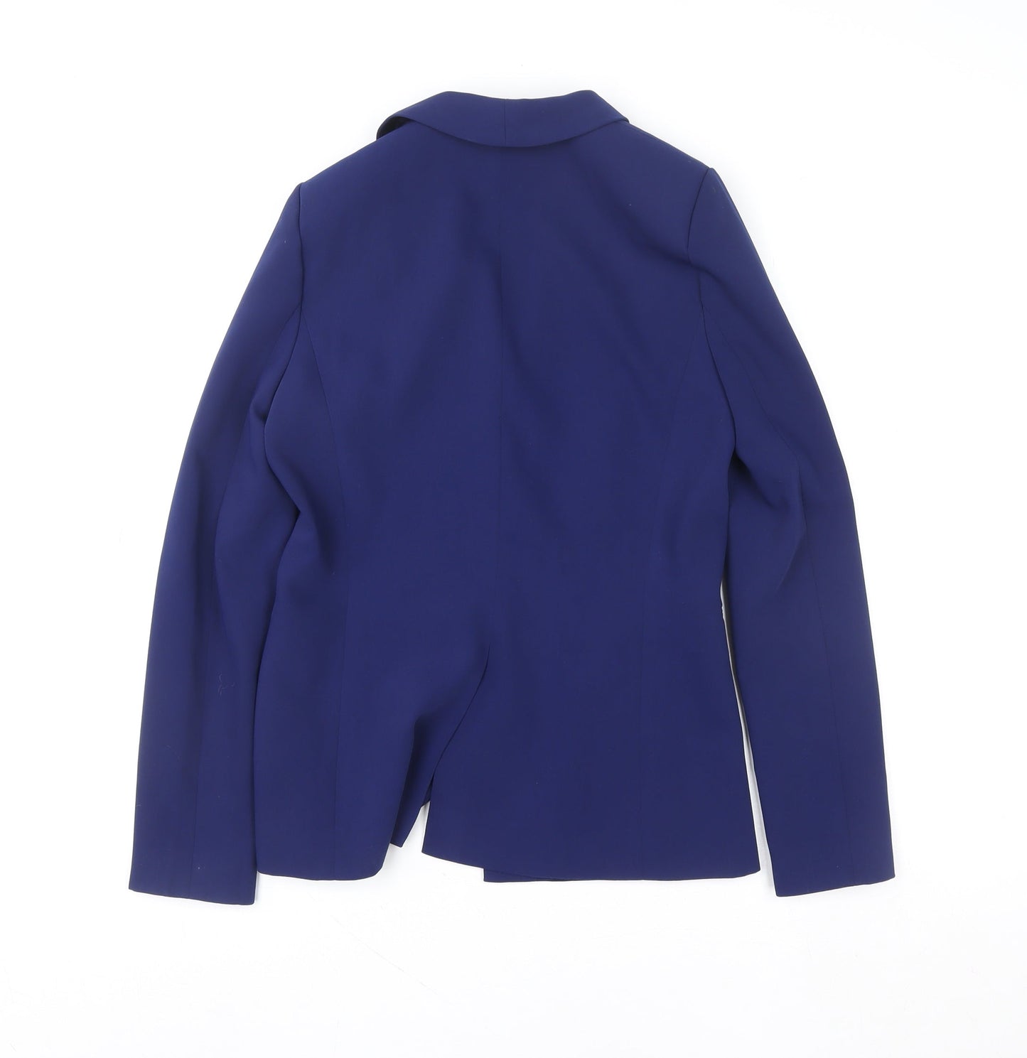 Womens UK Size 2 aijek Blue Basic Jacket